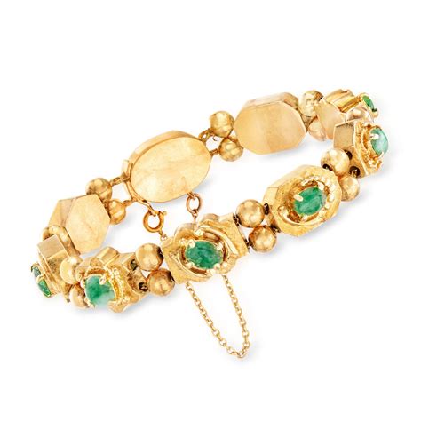 Italian 14kt Yellow Gold Double-Bar Drop Earrings. . Ross simons bracelet